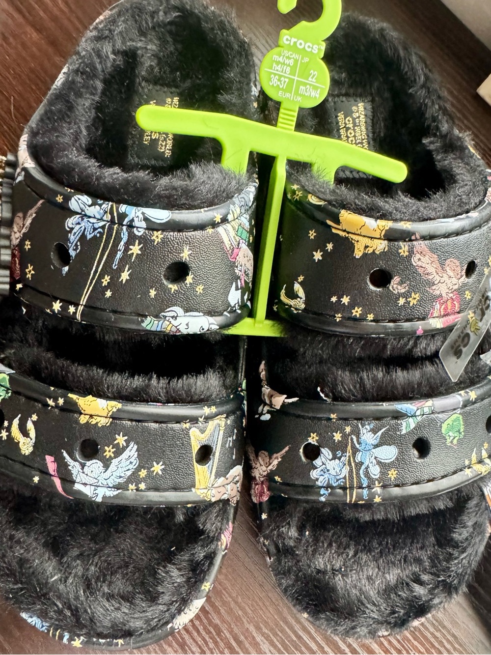 Crocs Faux-Fur Classic Clog - Vera Bradley Harry Potter Print